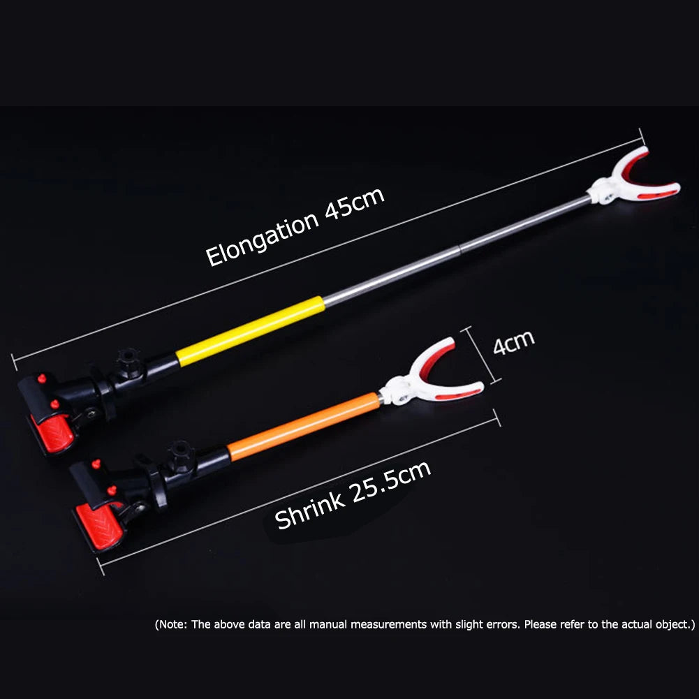 Wear Resistant Telescopic Fishing Rod with Mount Holder
