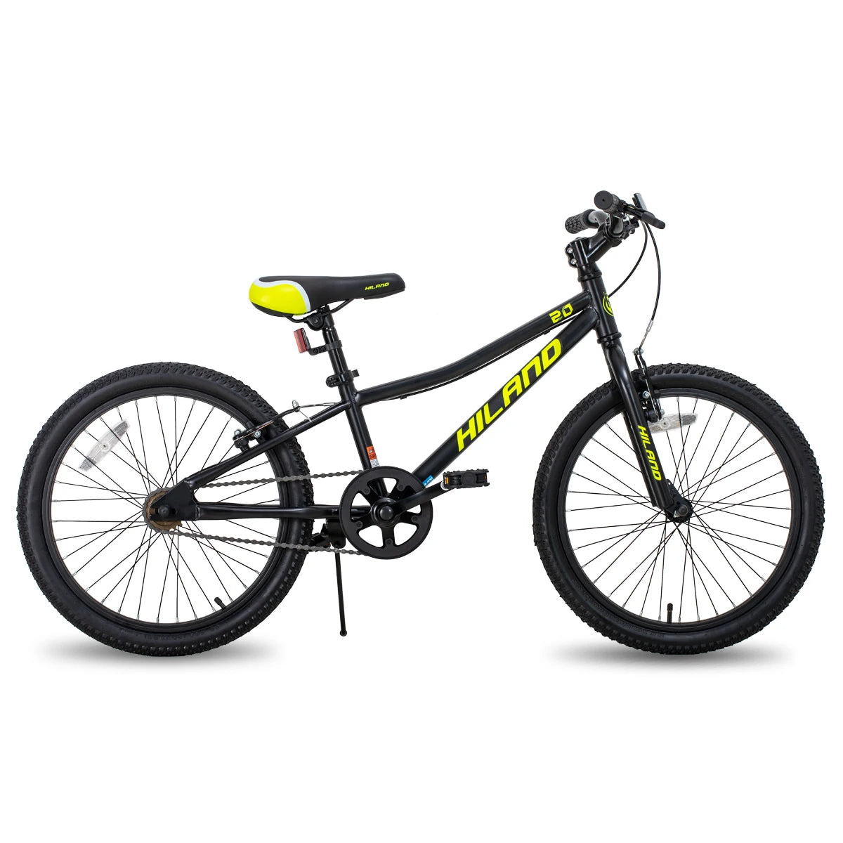 20 Inch Kids Mountain Bike with Dual Handbrakes and Kickstand 