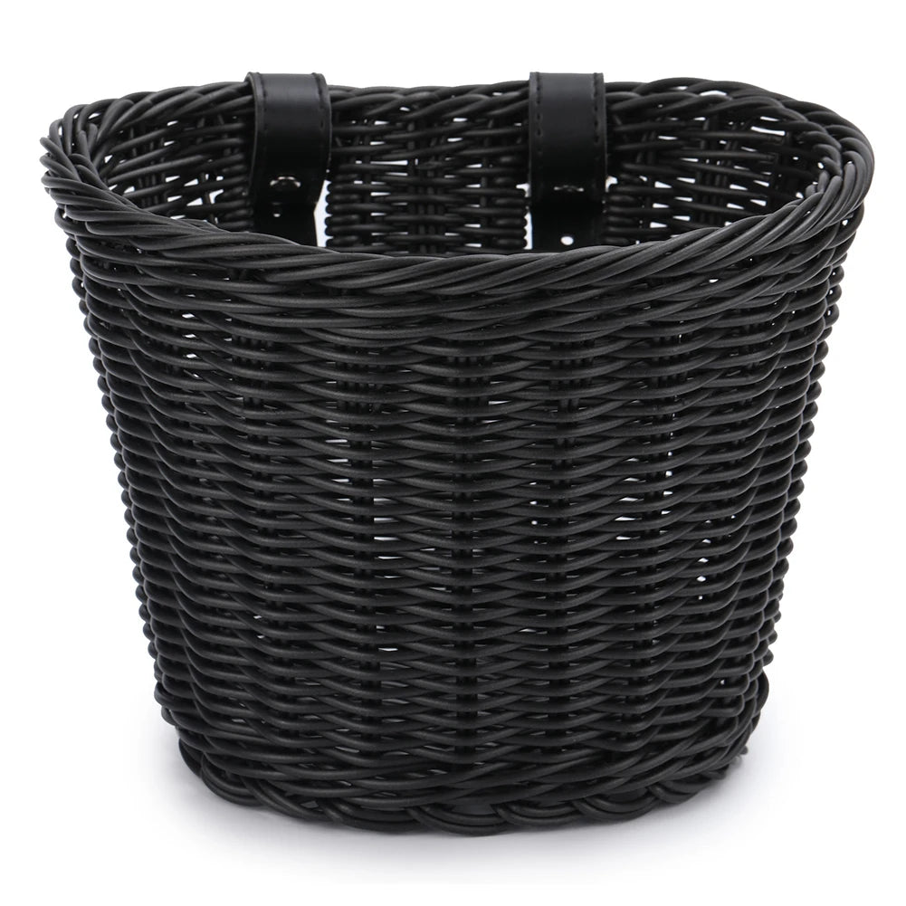 Hand Woven Bicycle Front Basket