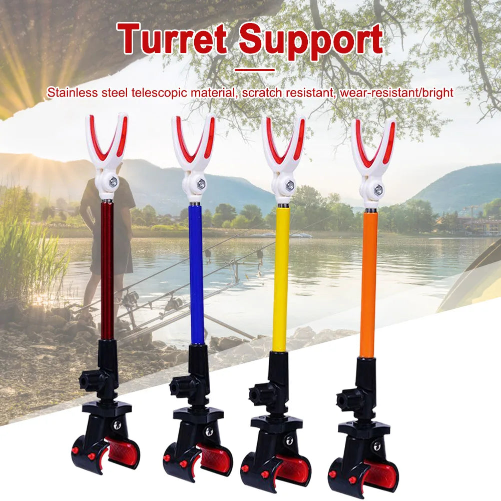 Wear Resistant Telescopic Fishing Rod with Mount Holder