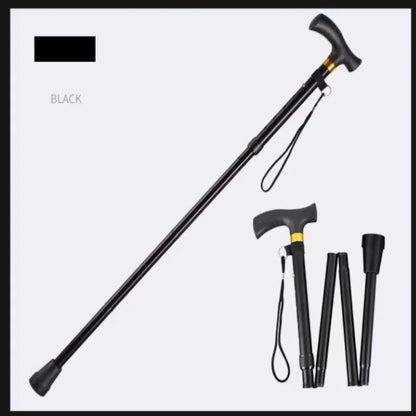 Ultralight Adjustable 4-Section Trekking Poles for Hiking