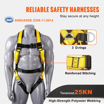 Detachable Full Body Safety Harness