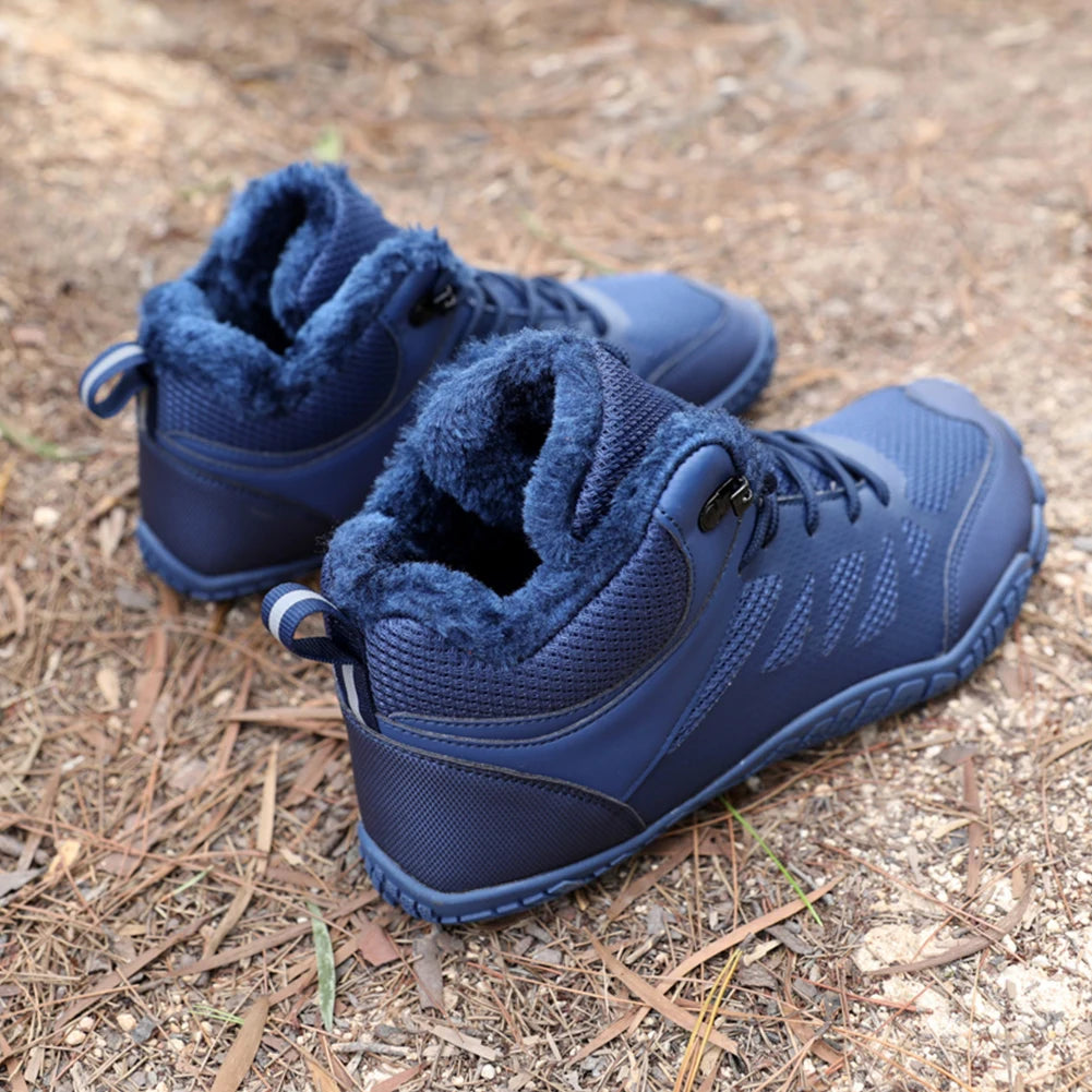 Fur Lined Waterproof Hiking Boots