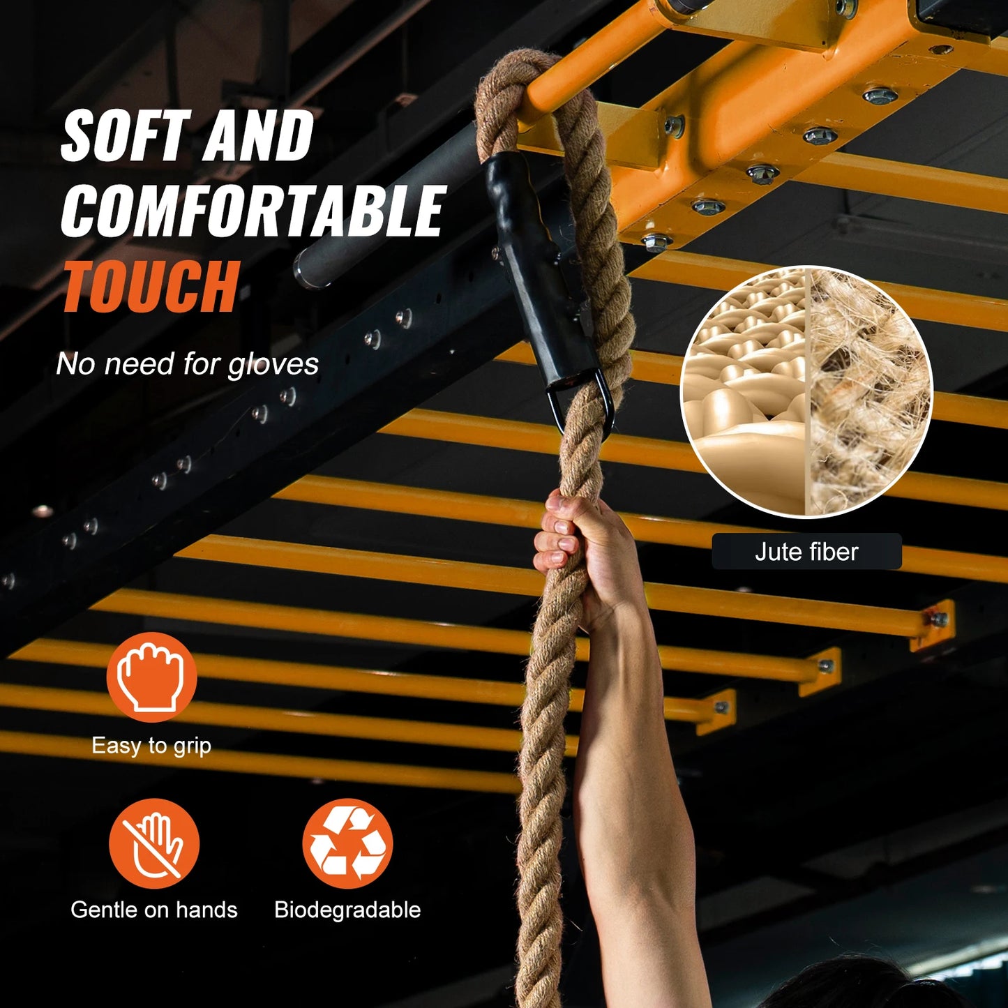 10ft Climbing Rope for Adults