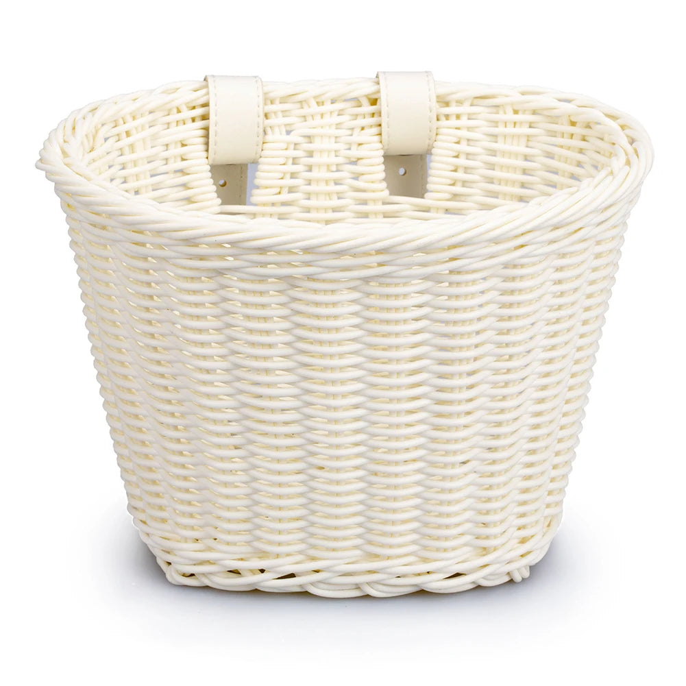 Hand Woven Bicycle Front Basket