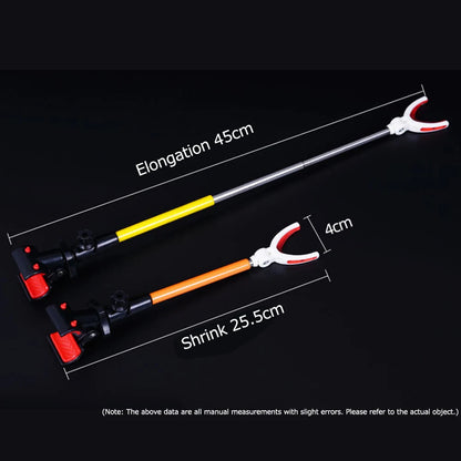 Wear Resistant Telescopic Fishing Rod with Mount Holder