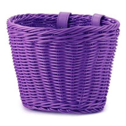 Hand Woven Bicycle Front Basket