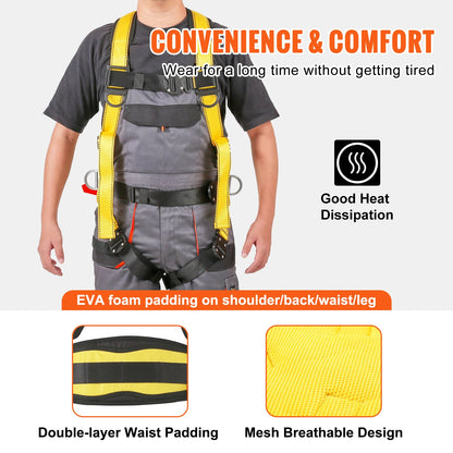 Detachable Full Body Safety Harness