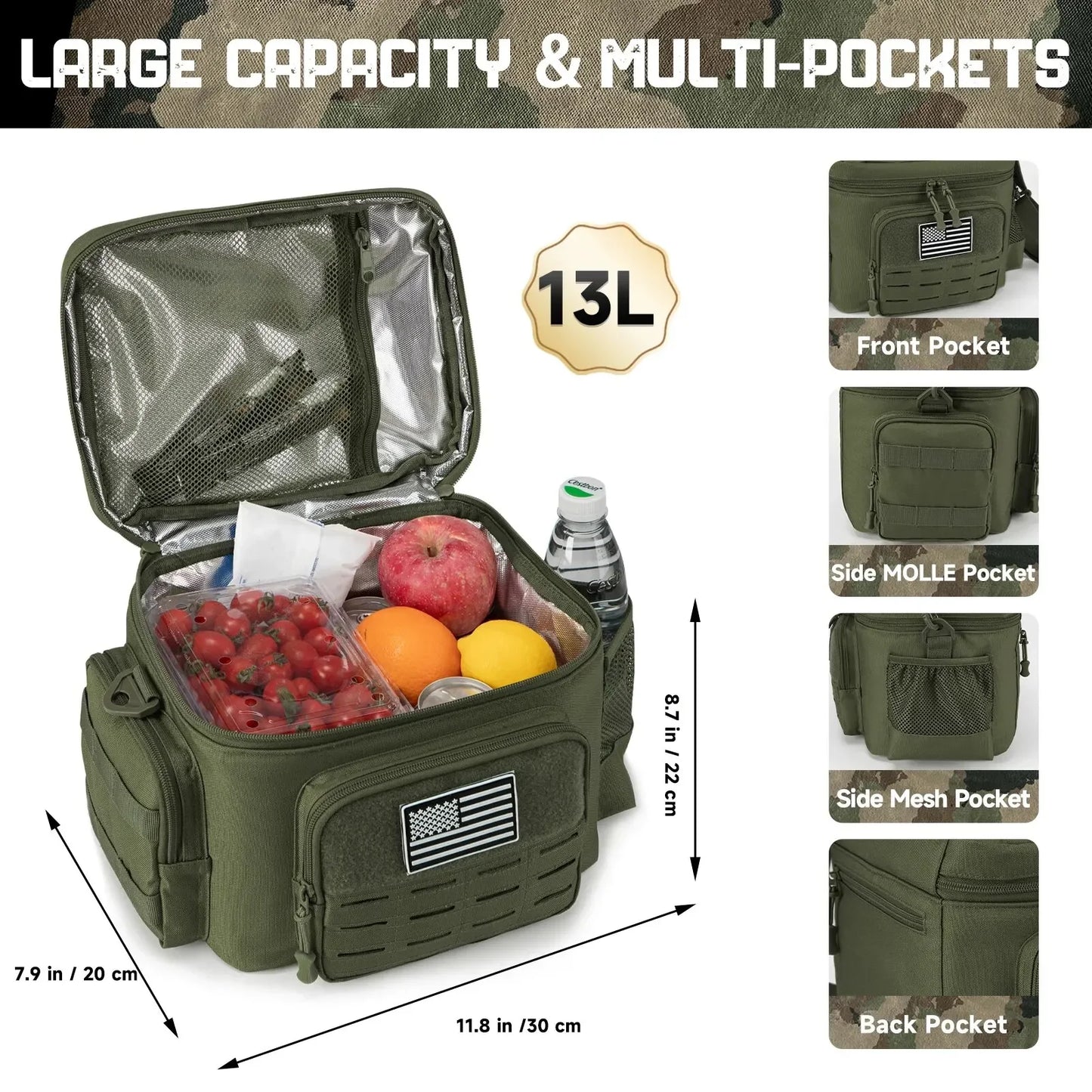 Leakproof Heavy Duty Lunch Bag