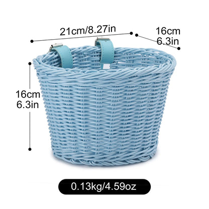 Hand Woven Bicycle Front Basket