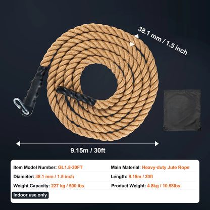 10ft Climbing Rope for Adults