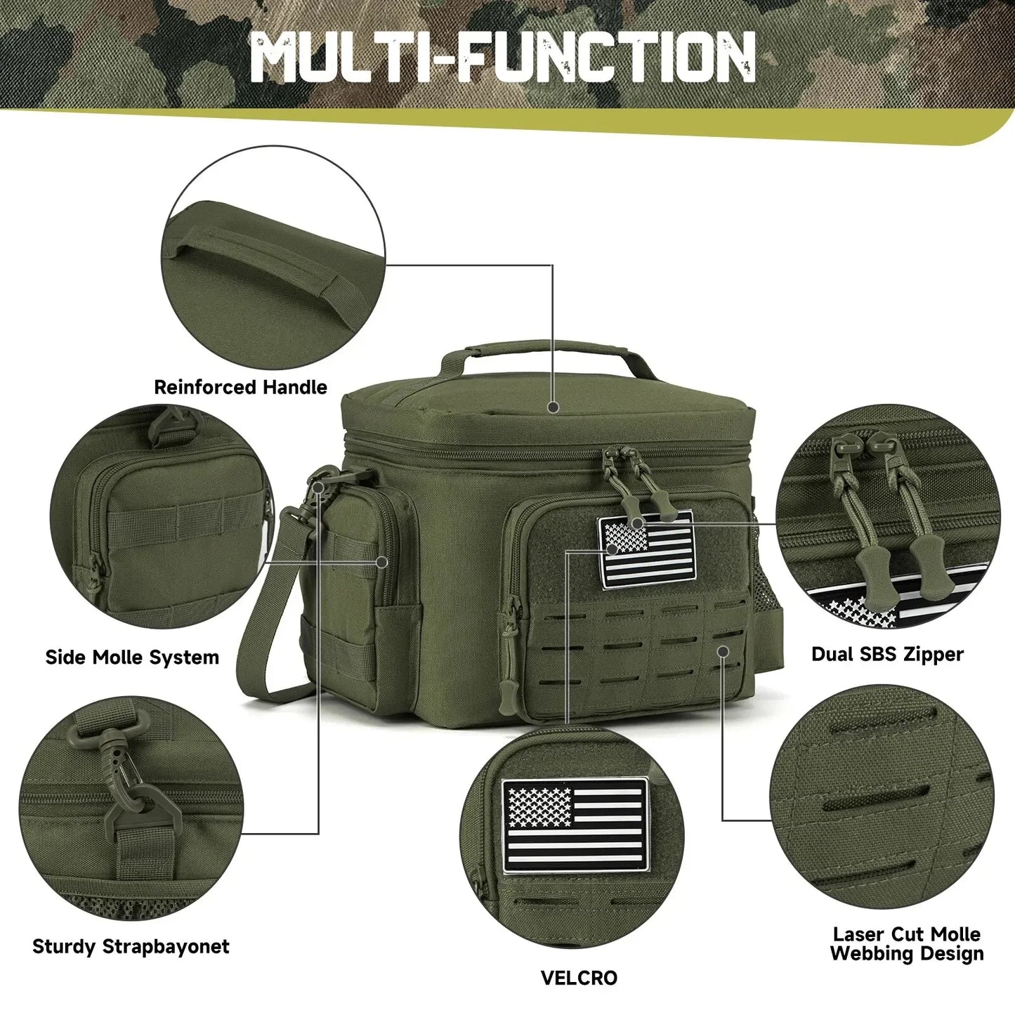 Leakproof Heavy Duty Lunch Bag