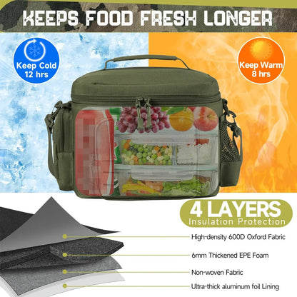 Leakproof Heavy Duty Lunch Bag