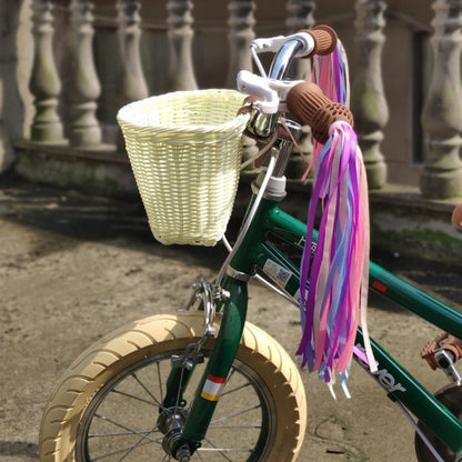 Hand Woven Bicycle Front Basket