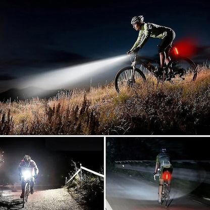 Waterproof and Rechargeable Bike Front Light USB