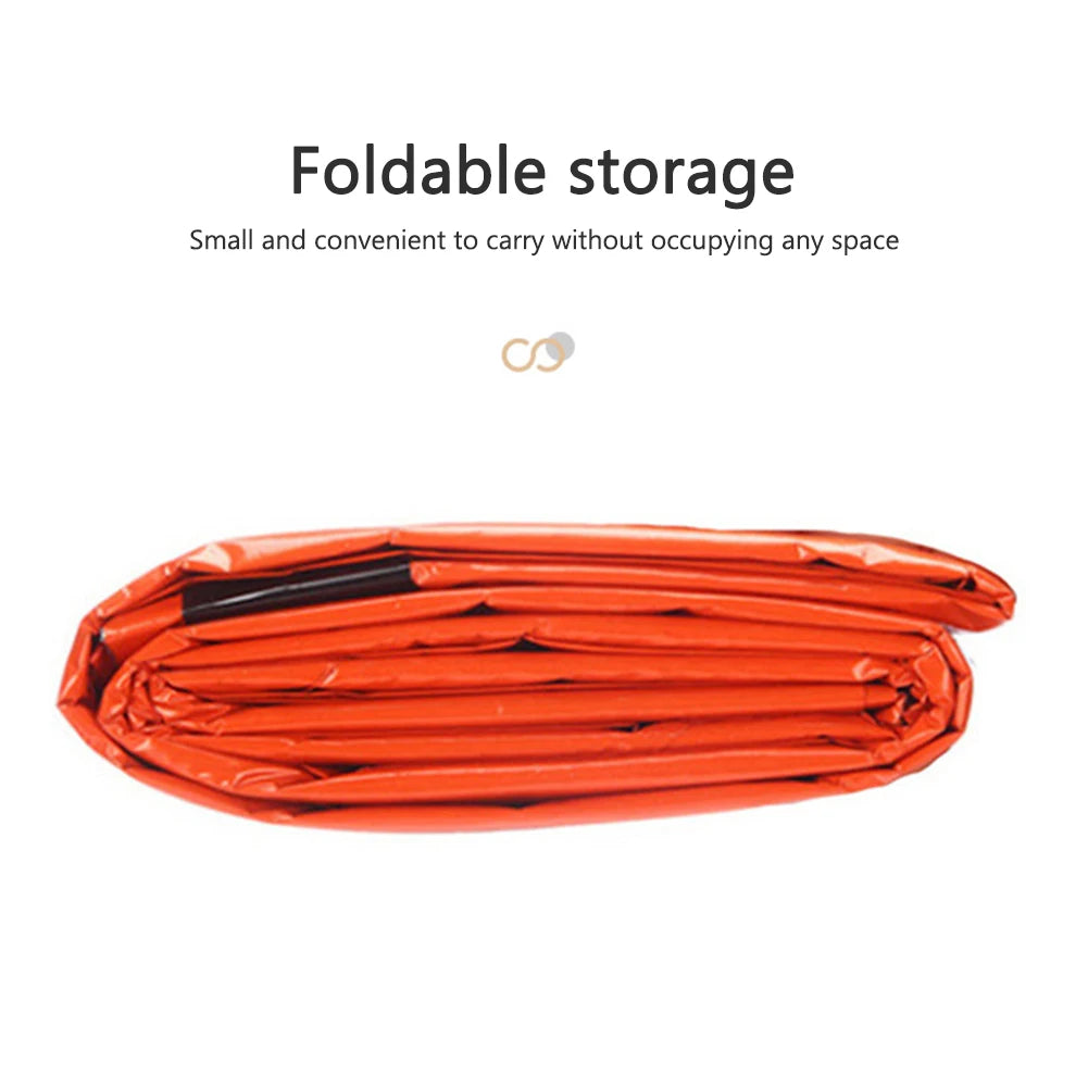 Aluminum Film Portable Survival Blanket